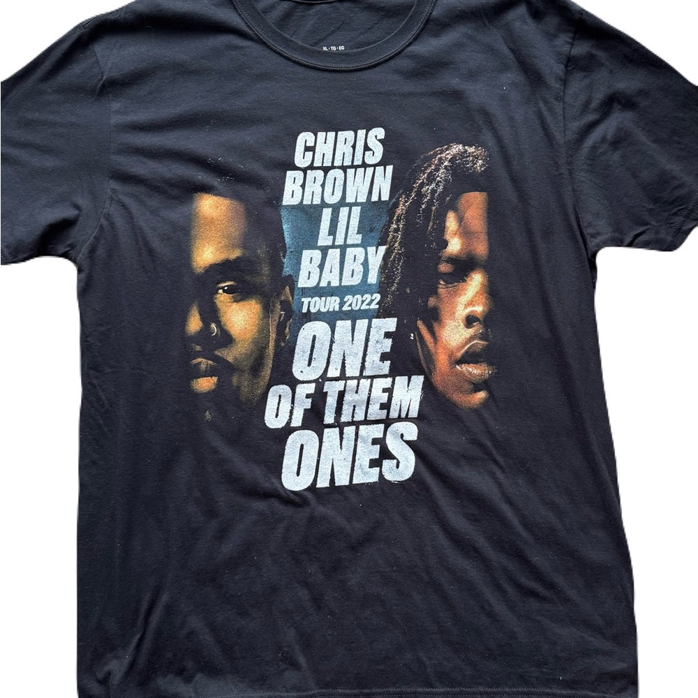 Chris Brown Classic Black XL T-Shirt Tour 2022